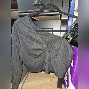 One Sleeve Crop Top.